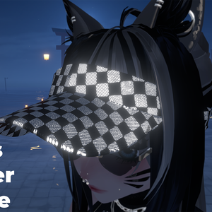 Hayweee Hat's Re-Paint +BONUS CHECKER TEXTURE | 帽子 塗り直す VRChat