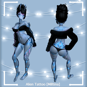 [K'C] ~ Alien Tattoo 🚀✨ [MILLTINA Only] 
