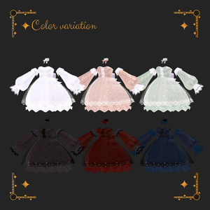 小悪魔ドレス -sweet little demon dress-【10アバター対応】 缩略图 3