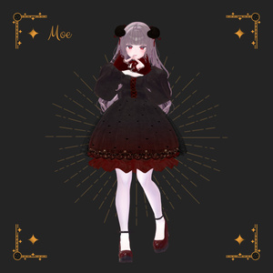 小悪魔ドレス -sweet little demon dress-【10アバター対応】 缩略图 8