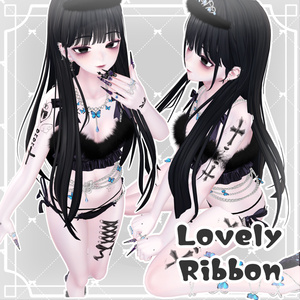 【5アバター対応】Lovely Ribbon　タトゥーテクスチャ 缩略图 4