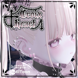 ルナリィ対応✨【17アバター対応】♡CroixHeart♡ ピアスセット