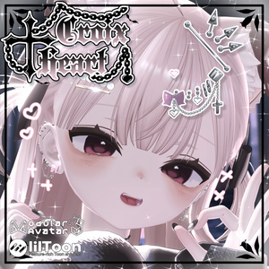 うらら記念セール✨【19アバター対応】♡CroixHeart♡ ピアスセット