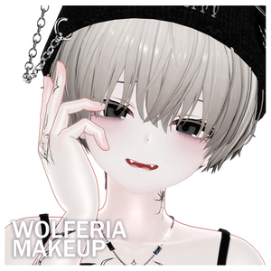 【ウルフェリア】EYE Set & MAKEUP & Face Blendshape
