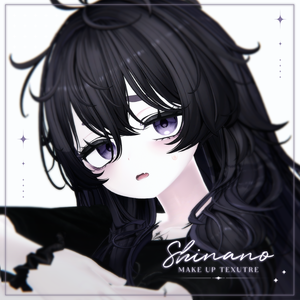 【しなの】MAKEUP & EYE & Face Blendshape 9
