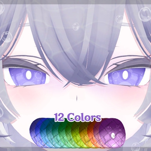 「 For ルルネ 」Gentle Tides Eye Texture 🦈 缩略图 2