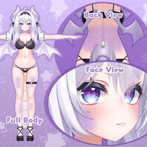 「For 愛莉」Dragon Scales body / face Texture 🐉 缩略图 2
