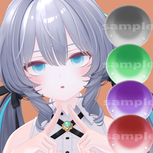 【Ramune用】シンプルアイテクスチャセット【頑張ろう13】