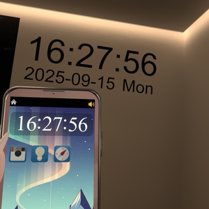 【VRChatアバターギミック】NTPSyncClock＋ZPhone時計アプリ 缩略图 4