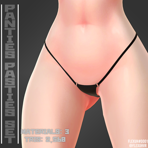 Panties & Pasties Set - パンティーとニプレスのセット