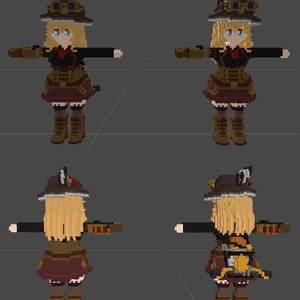 【旧作】Voxel アバターシリーズ 缩略图 10