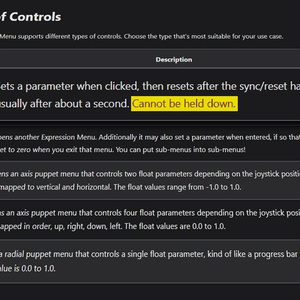 【VRChat】1-Button Menu System Template 缩略图 3