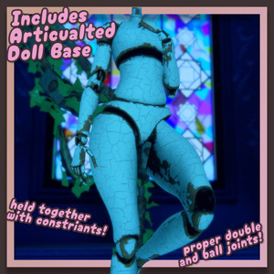 【VRChat】Avatar Support Arm アバター保持アーム Supported like a stop motion doll!【ModularAvatar/VRCFury】 缩略图 2