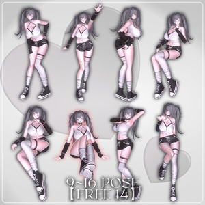 〖 無料/Free5種〗 OyuQ 30＋5 Pose Set ver.1 〖 10Avater対応 〗 缩略图 3