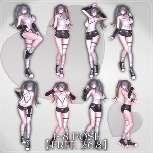 〖 無料/Free5種〗 OyuQ 30＋5 Pose Set ver.1 〖 10Avater対応 〗 缩略图 2
