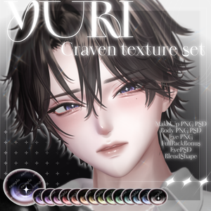 ✨SALE【Yuri/悠莉】 Eye＆Make up＆Body＆Face BlendShape♰ Craven Texture SET ♰