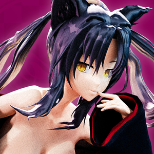 Highschool DxD - Kuroka Toujou MMD Model