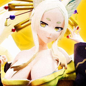 Highschool DxD - Yasaka MMD Model