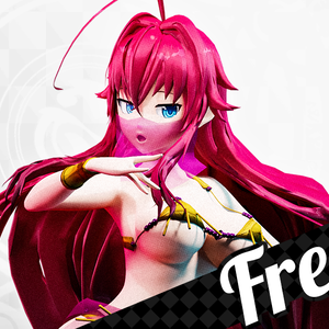 Highschool DxD - Belly Dancer - Additional Attire - MMD Model