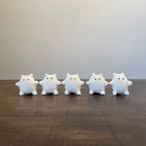 ぬい服】 ぬいぐるみ用おくるみ【猫・ひよこ・うさぎ】10cm 用