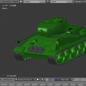【無料版有】VRChat用戦車アバター（T-34/85）