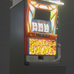 スロット台3Dデータ（Blender3.6.0）