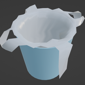 【無料】ゴミ箱（Blender3.6.0）