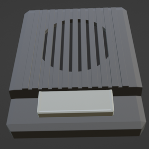 【無料】インターホン（FBX、Blender3.6.0）