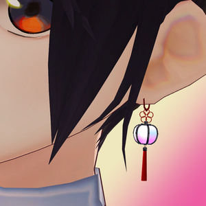 【VRChat想定】ぼんぼりイヤリング 缩略图 6