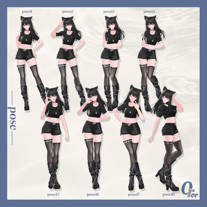 OrorPOSE -女性大人30pose- 缩略图 8