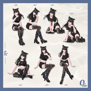 OrorPOSE -女性大人30pose- 缩略图 9