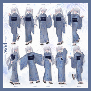OrorPOSE -女性浴衣pose- 缩略图 7