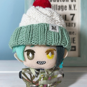 フロートニット帽    (ぬい10cmsize/送料別)