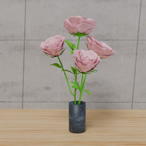 西洋シャクヤク　ピオニー　VRC対応装飾花～花シリーズ