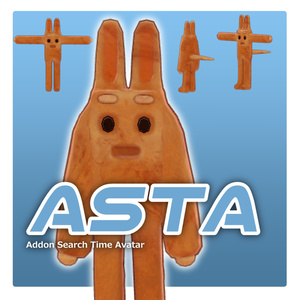 【無料】ASTA【VRChat想定オリジナルアバター】