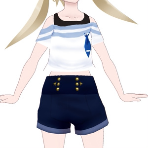 【VRoidβ】ゆるんとセーラー【無料・支援版あり】 缩略图 2