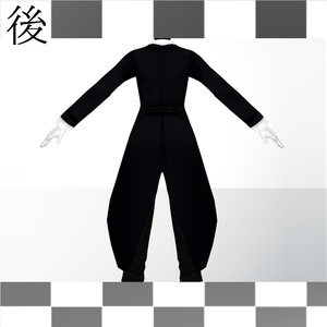 【VRoidβ】シンプル燕尾服【ワンピース】 缩略图 3
