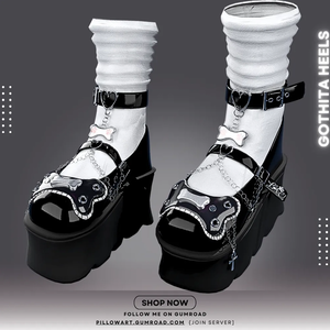 Cute Goth Shoes [ ゴスロリシューズ ]