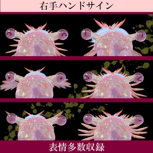 【オリジナル3Dモデル】3D アノマロカリス【VRChat・cluster対応】 缩略图 8