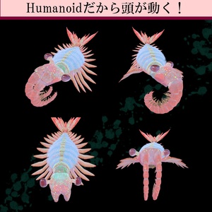 【オリジナル3Dモデル】3D アノマロカリス【VRChat・cluster対応】 缩略图 10