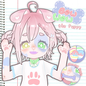【Vroid 3D Model】Bow Wow | バウワウ