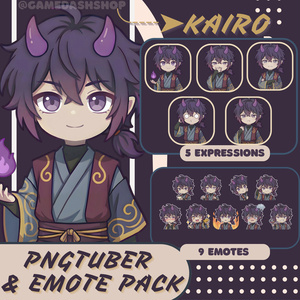 PNGtuber Avatar + Emote...
