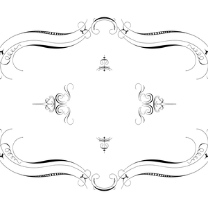 装飾活字：Gravure et Fonderie C. Derriey. Specimen-album. [TRAITS DE PLUME]