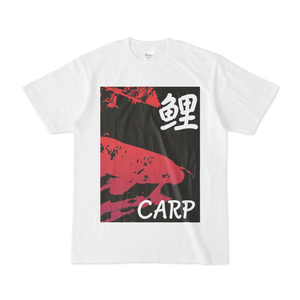 シンプルデザインTシャツ 鯉CARP