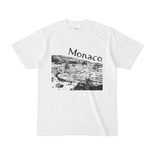 シンプルデザインTシャツ Monaco