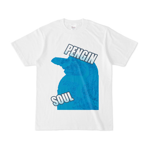 シンプルデザインTシャツ PENGIN SOUL
