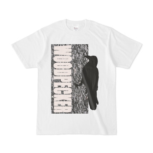 シンプルデザインTシャツ WOODPECKER