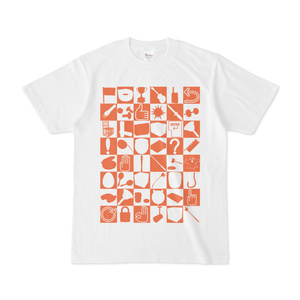 シンプルデザインTシャツ 四八シュプール(CHOCOLATE)
