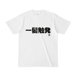 Tシャツ | 文字研究所 | 一髪触発