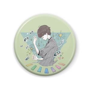 オリジナルイラスト缶バッチ